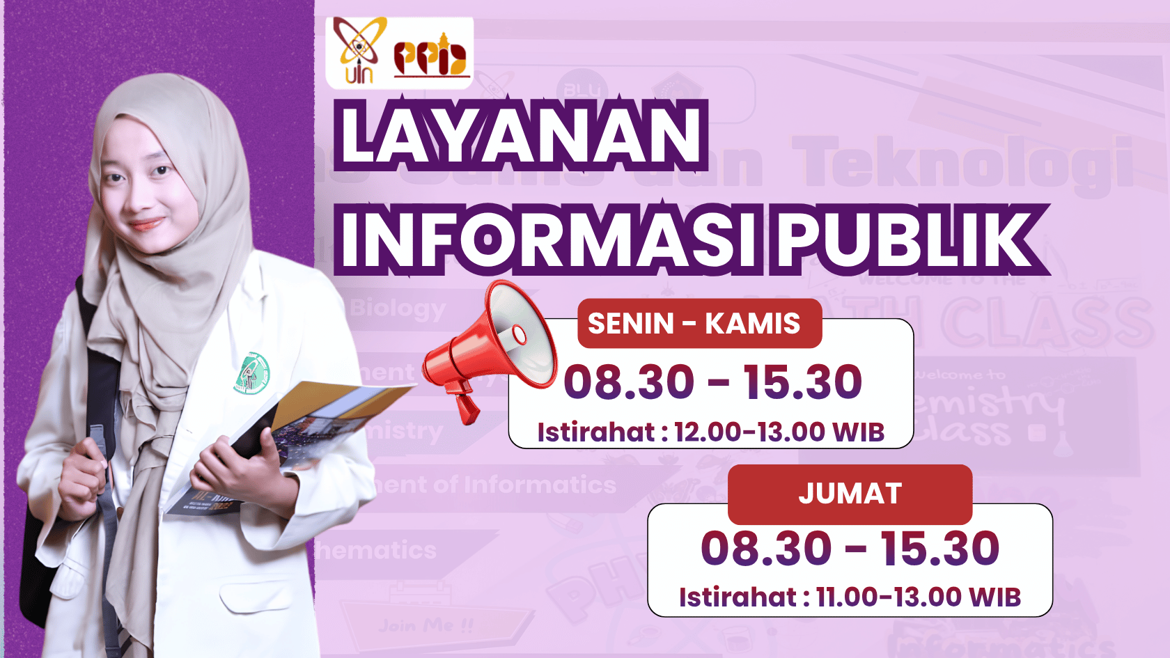 LAYANAN PPID FAKULTAS SAINS DAN TEKNOLOGI