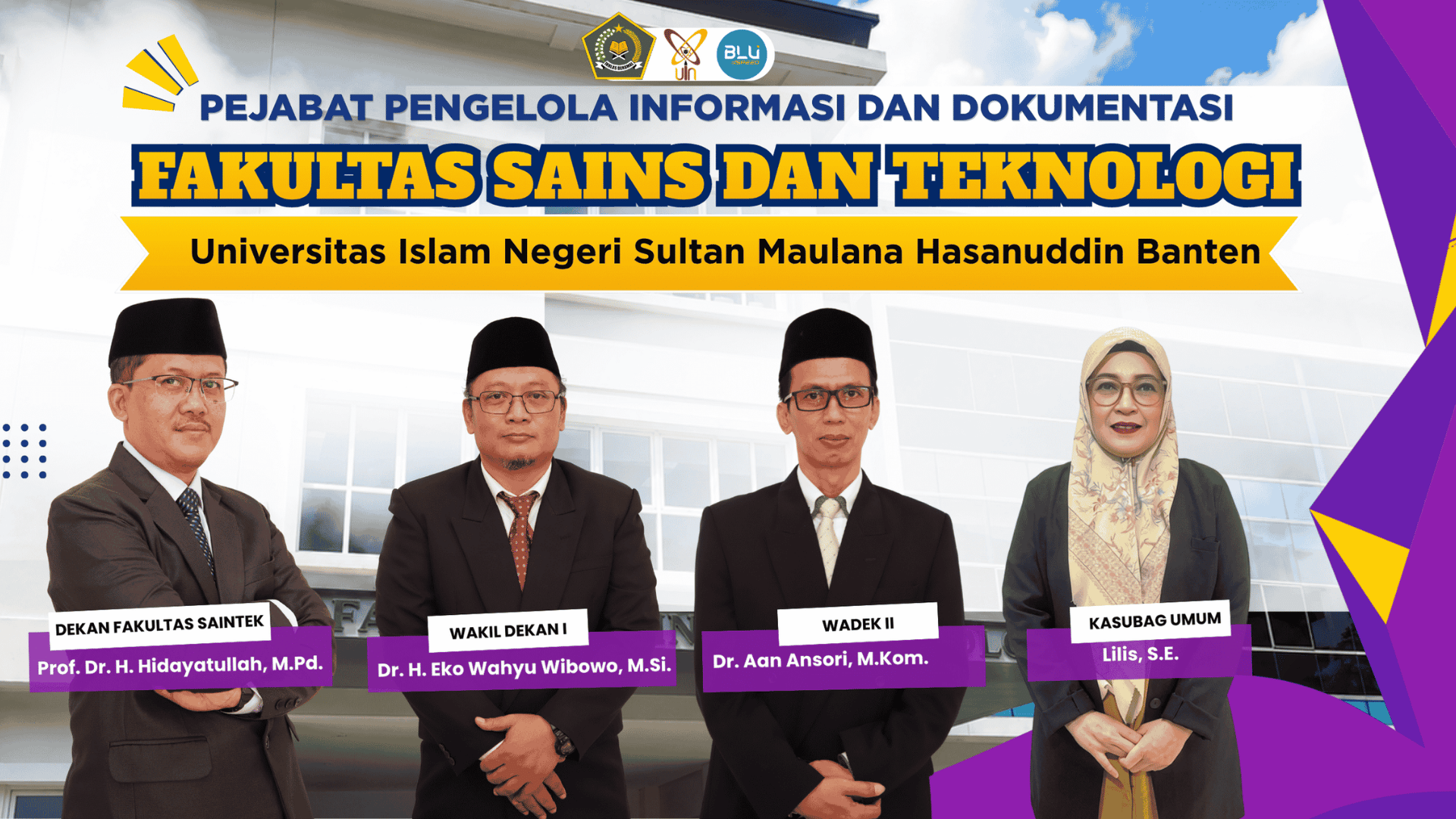 PPID PEJABAT FAKULTAS SAINS DAN TEKNOLOGI