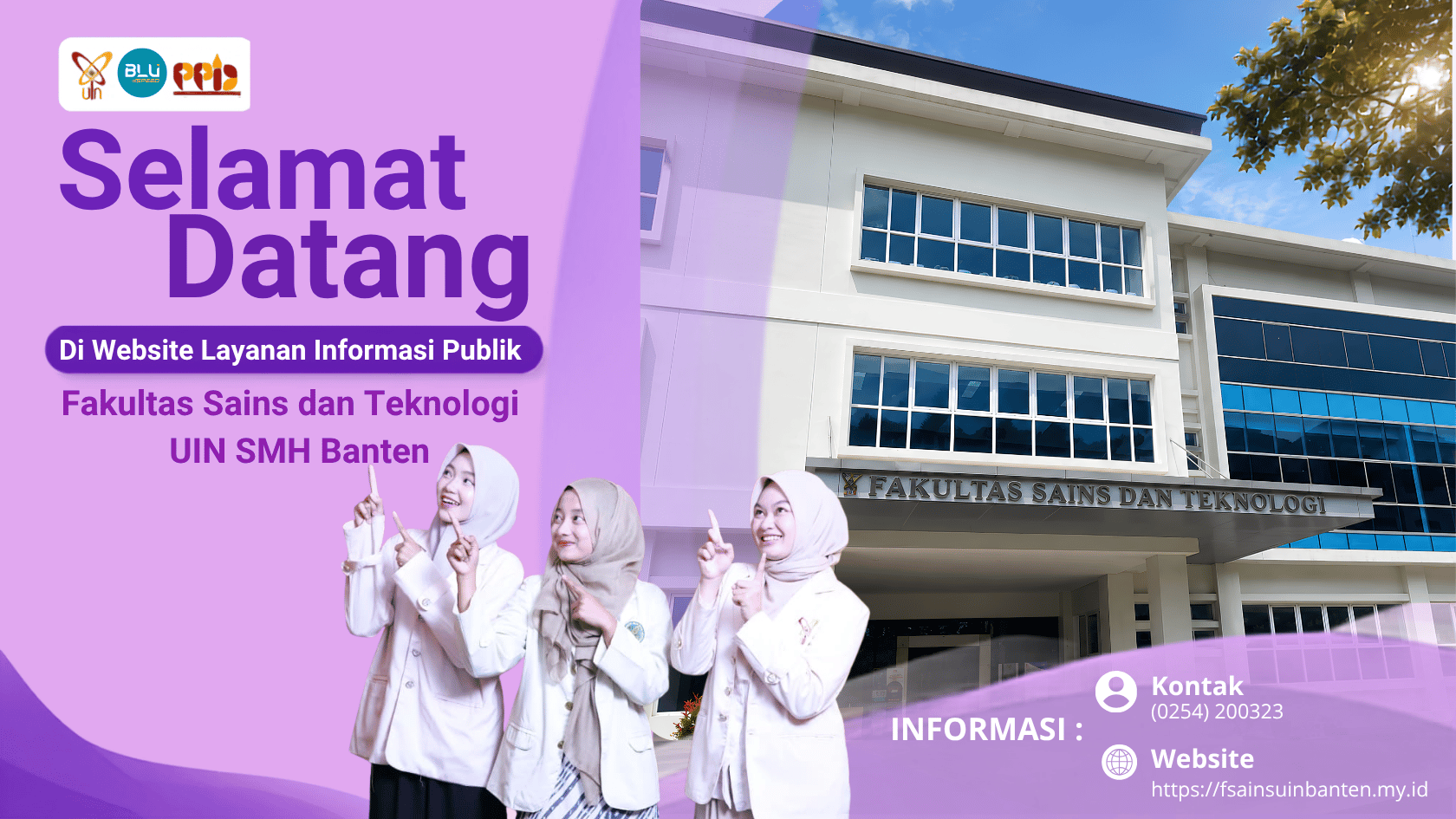 WEBSITE PPID FAKULTAS SAINS DAN TEKNOLOGI